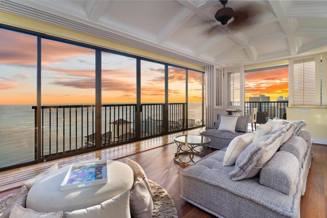 Oceanview Penthouse Suite Honolulu Exterior foto