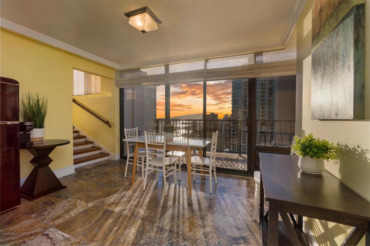 Oceanview Penthouse Suite Honolulu Exterior foto