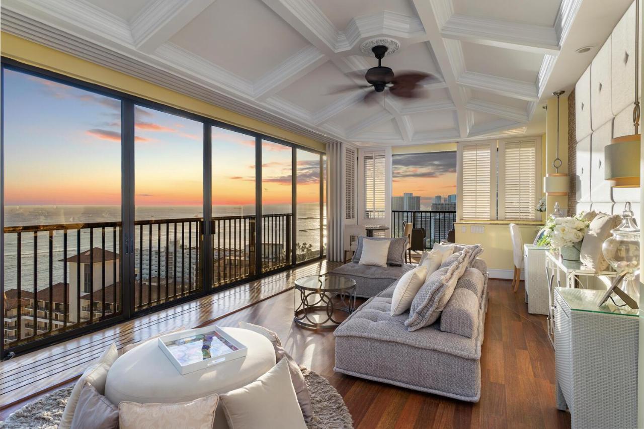 Oceanview Penthouse Suite Honolulu Exterior foto